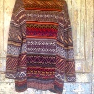 Peruvian Connection oversized sweater